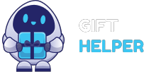 gift ideas logo with two left text